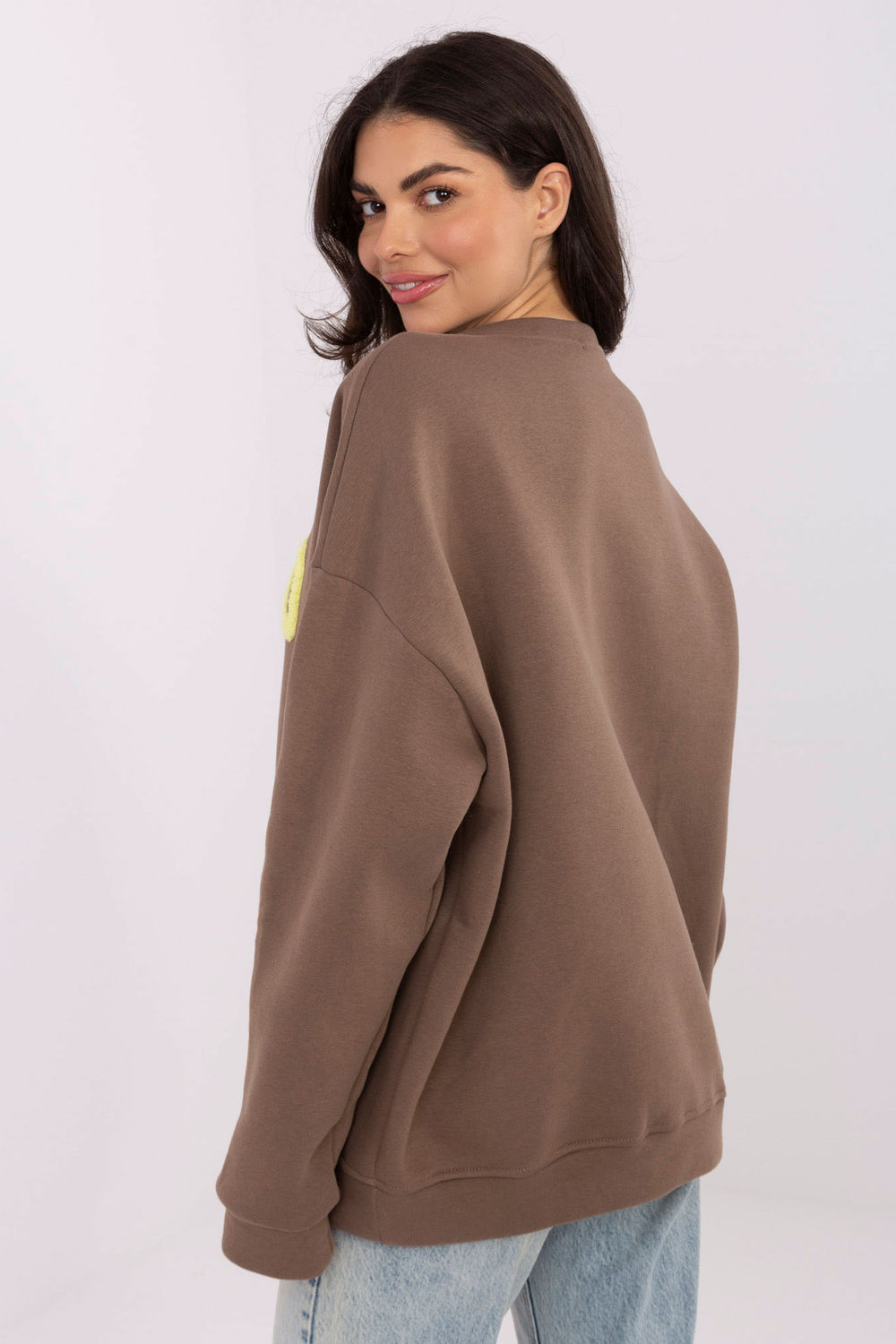 Bluza Damska Model MJ-BL-H2501.75 Dark Beige - Factory Price - obrazek 3