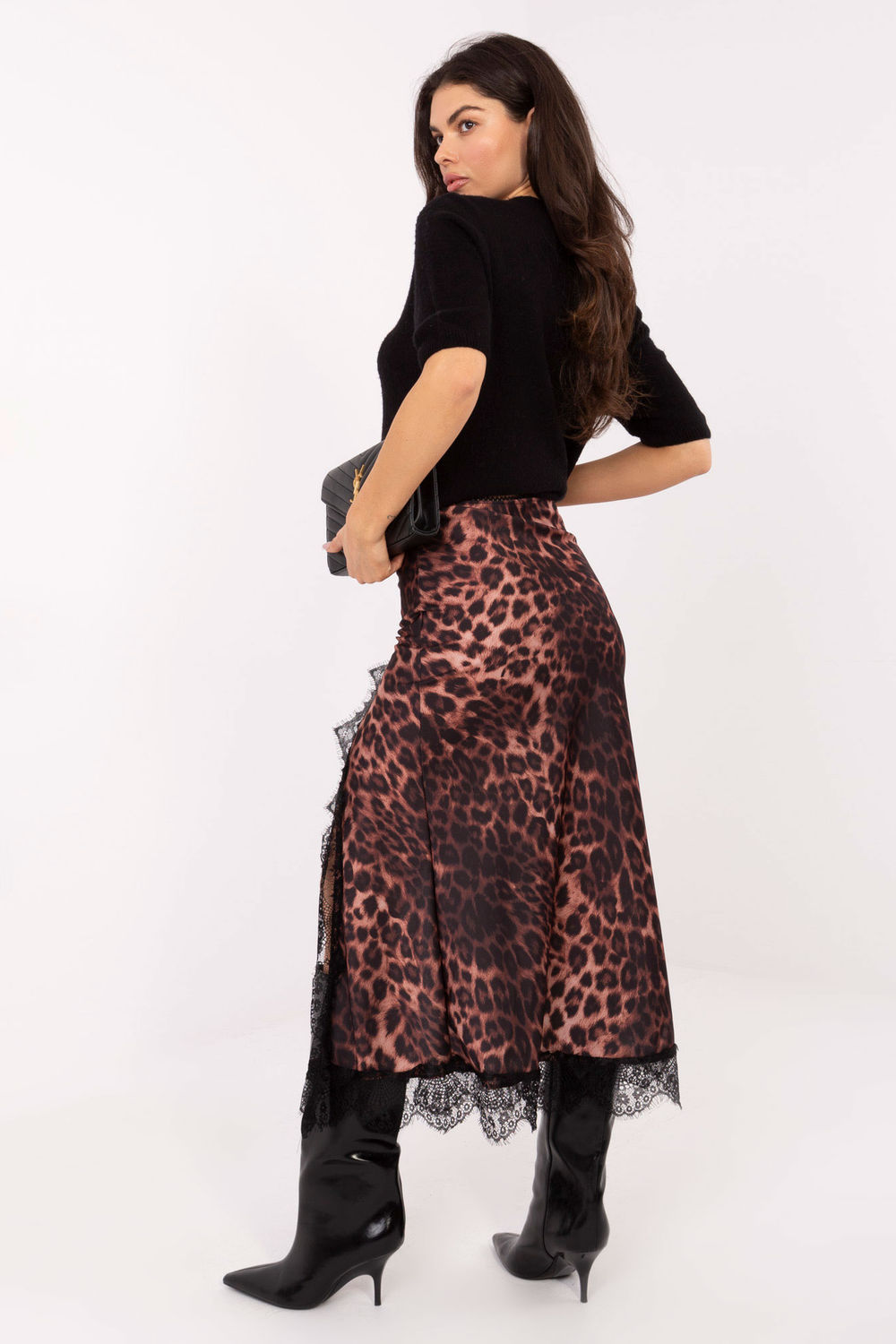 Spódnica Model MI-SD-G9143.65 Camel - Italy Moda - obrazek 3