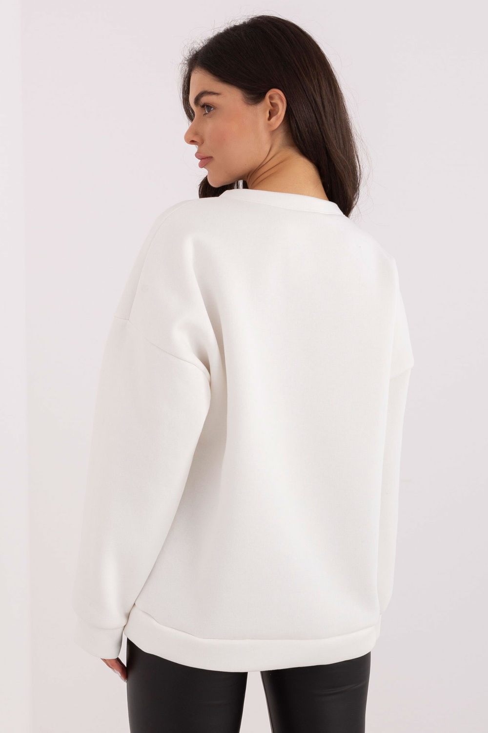 Bluza Damska Model MI-BL-4216-1.82 Ecru - Italy Moda - obrazek 3