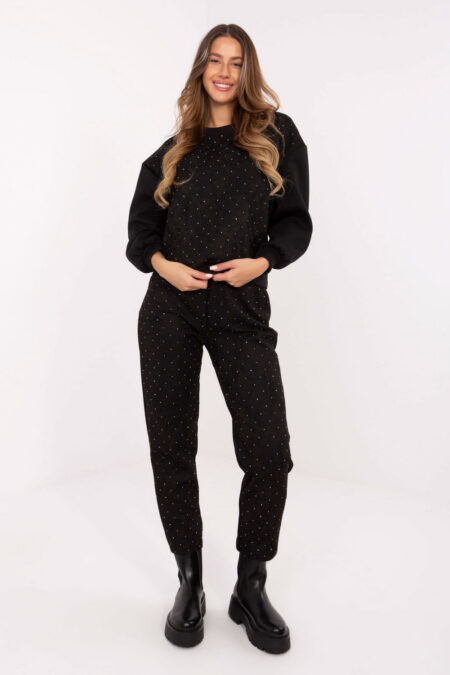 Spodnie Komplet Model IT-KMPL-9850.14P Black - Italy Moda