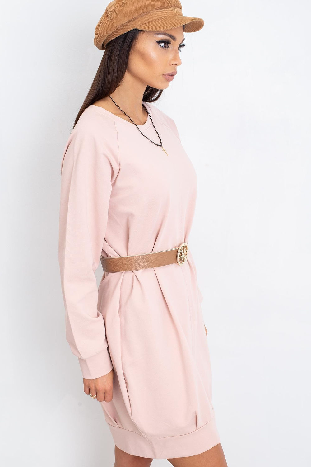 Sukienka Model RV-TU-5184.93P Light Pink - BFG - obrazek 2