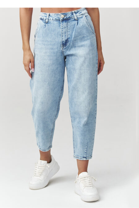 Spodnie Jeansy Damskie Model C31 Denim - Makadamia