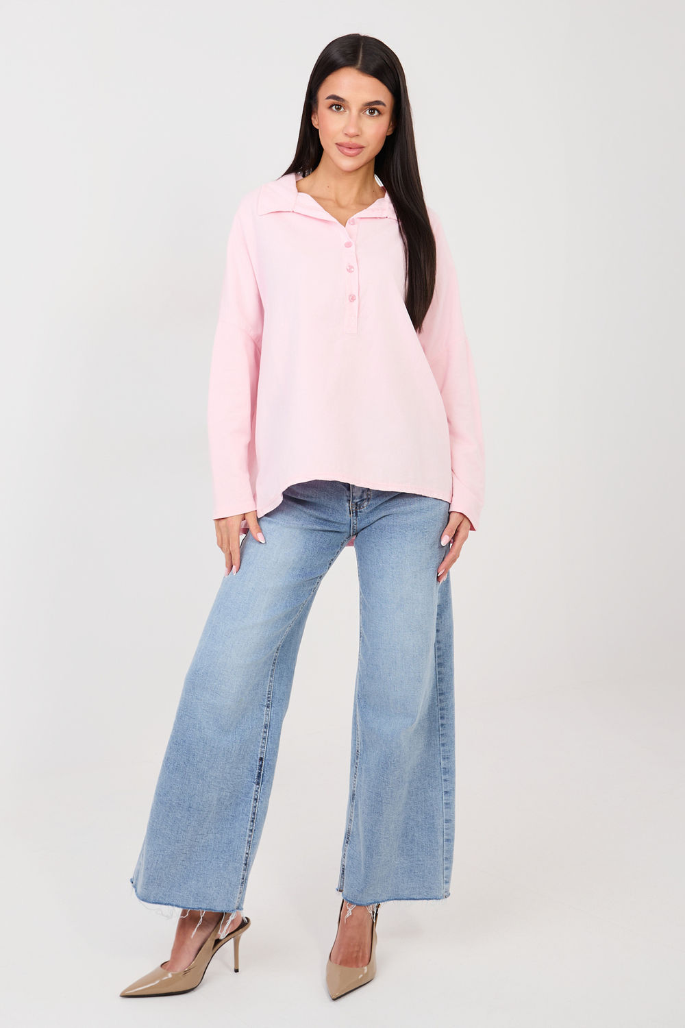 Bluzka Model IT-BZ-6697.30 Light Pink - Factory Price - obrazek 2
