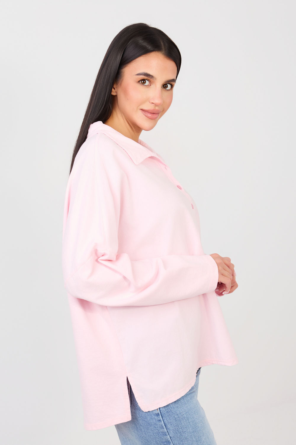 Bluzka Model IT-BZ-6697.30 Light Pink - Factory Price - obrazek 4