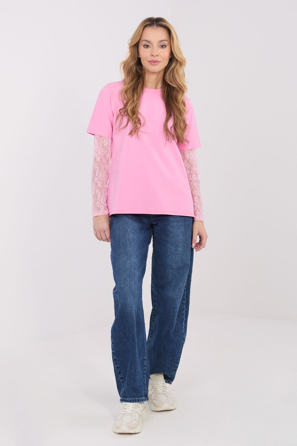 Bluzka Model MI-BZ-4227.61 Pink - Italy Moda - obrazek 2
