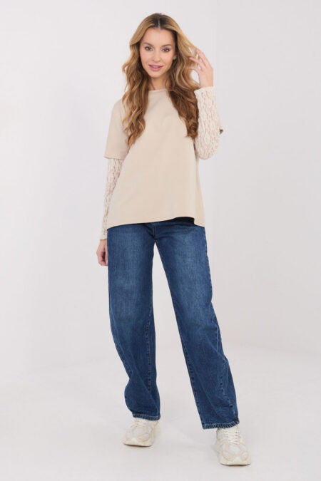 Bluzka Model MI-BZ-4227.61 Beige - Italy Moda
