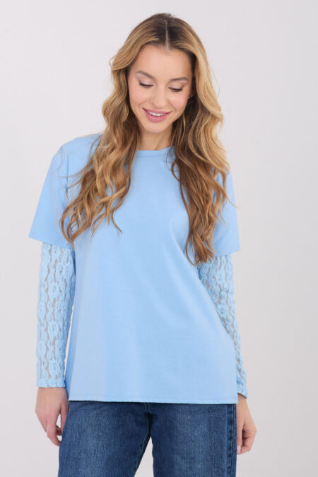 Bluzka Model MI-BZ-4227.61 Light Blue - Italy Moda