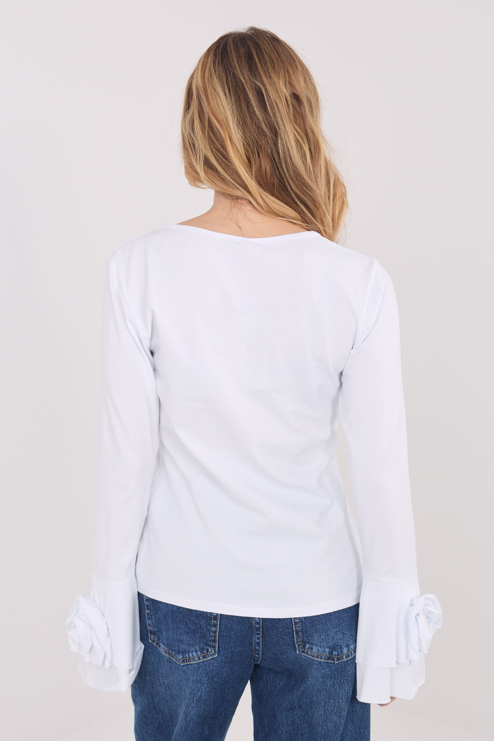 Bluzka Model IT-BZ-22139.55 White - Italy Moda - obrazek 3