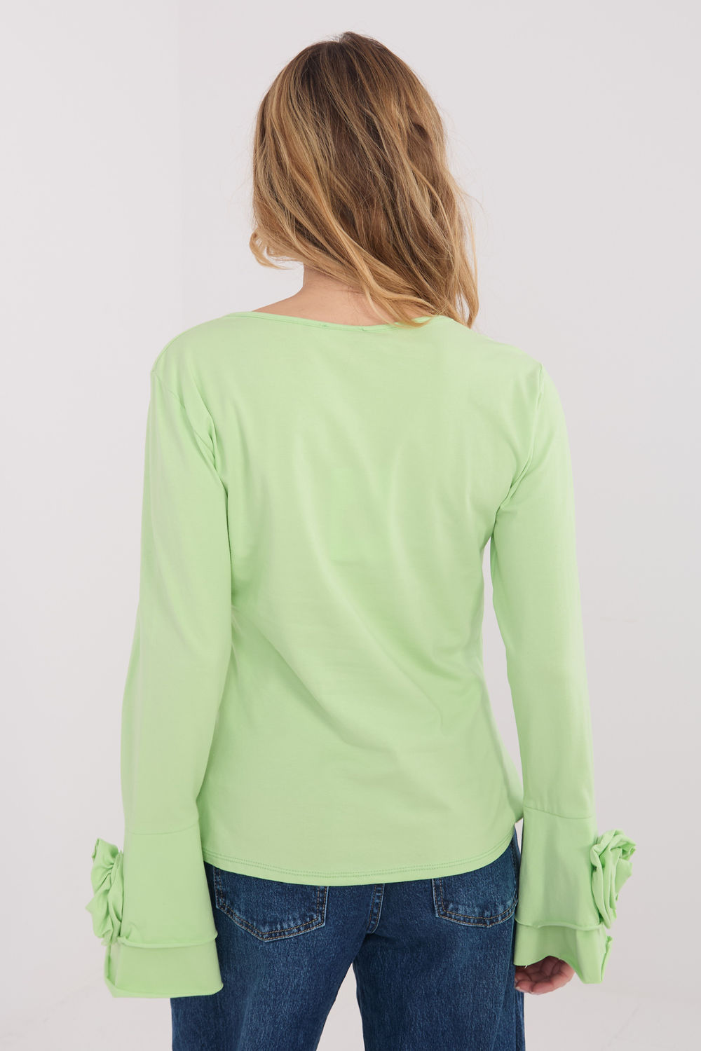 Bluzka Model IT-BZ-22139.55 Light Green - Italy Moda - obrazek 3