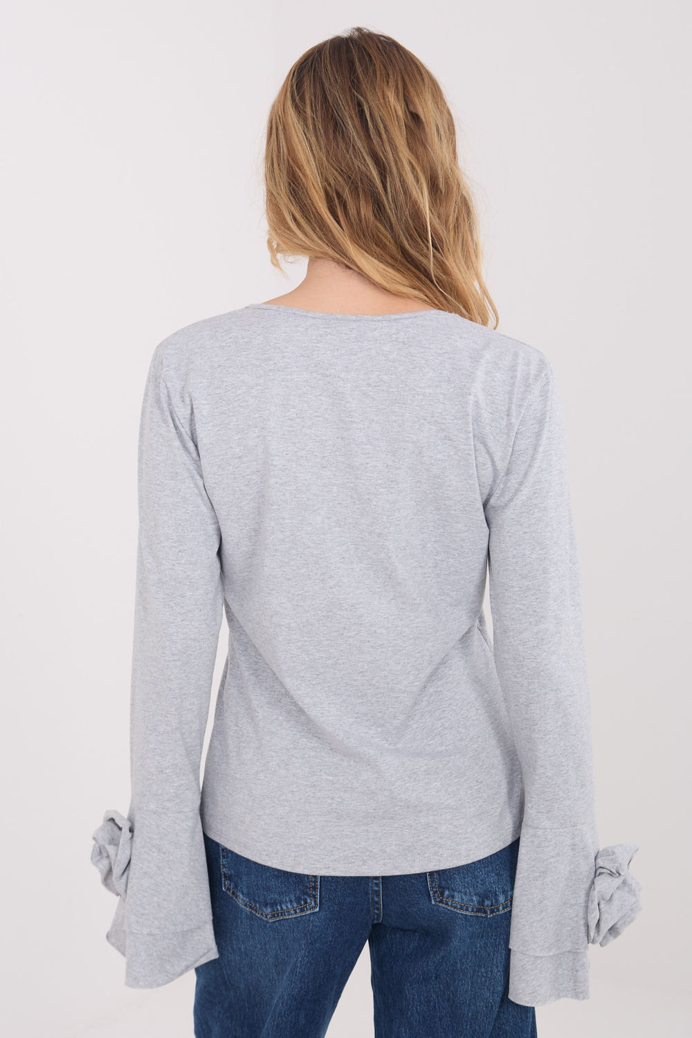 Bluzka Model IT-BZ-22139.96 Grey - Italy Moda - obrazek 3