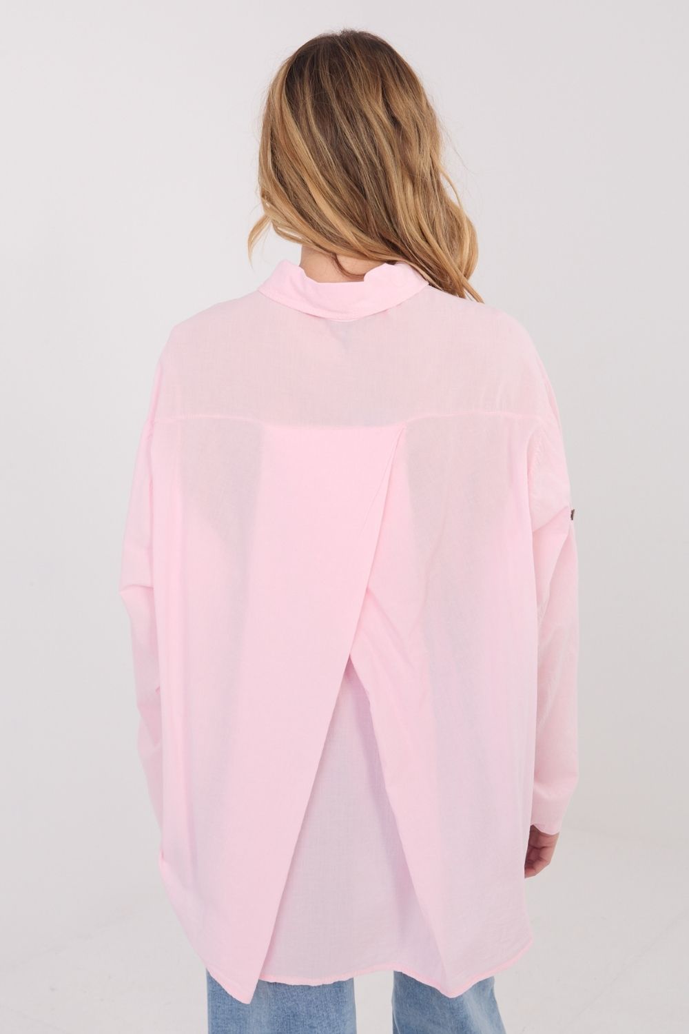 Koszula Damska Model IT-KS-6704.25 Light Pink - Factory Price - obrazek 4