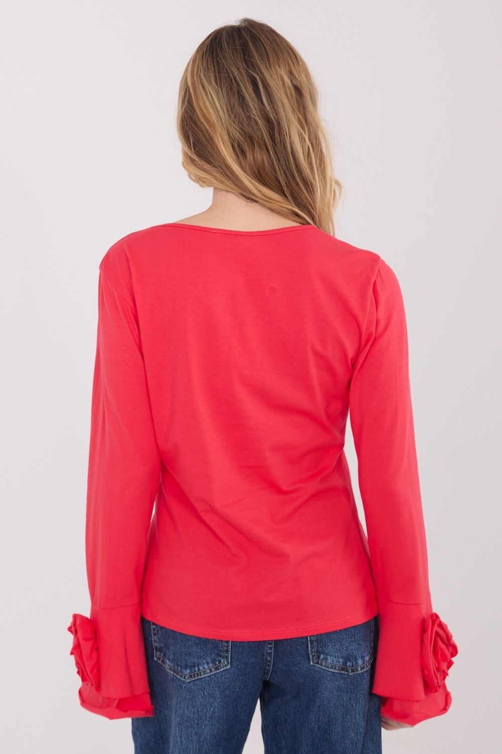 Bluzka Model IT-BZ-22139.96 Coral - Italy Moda - obrazek 5