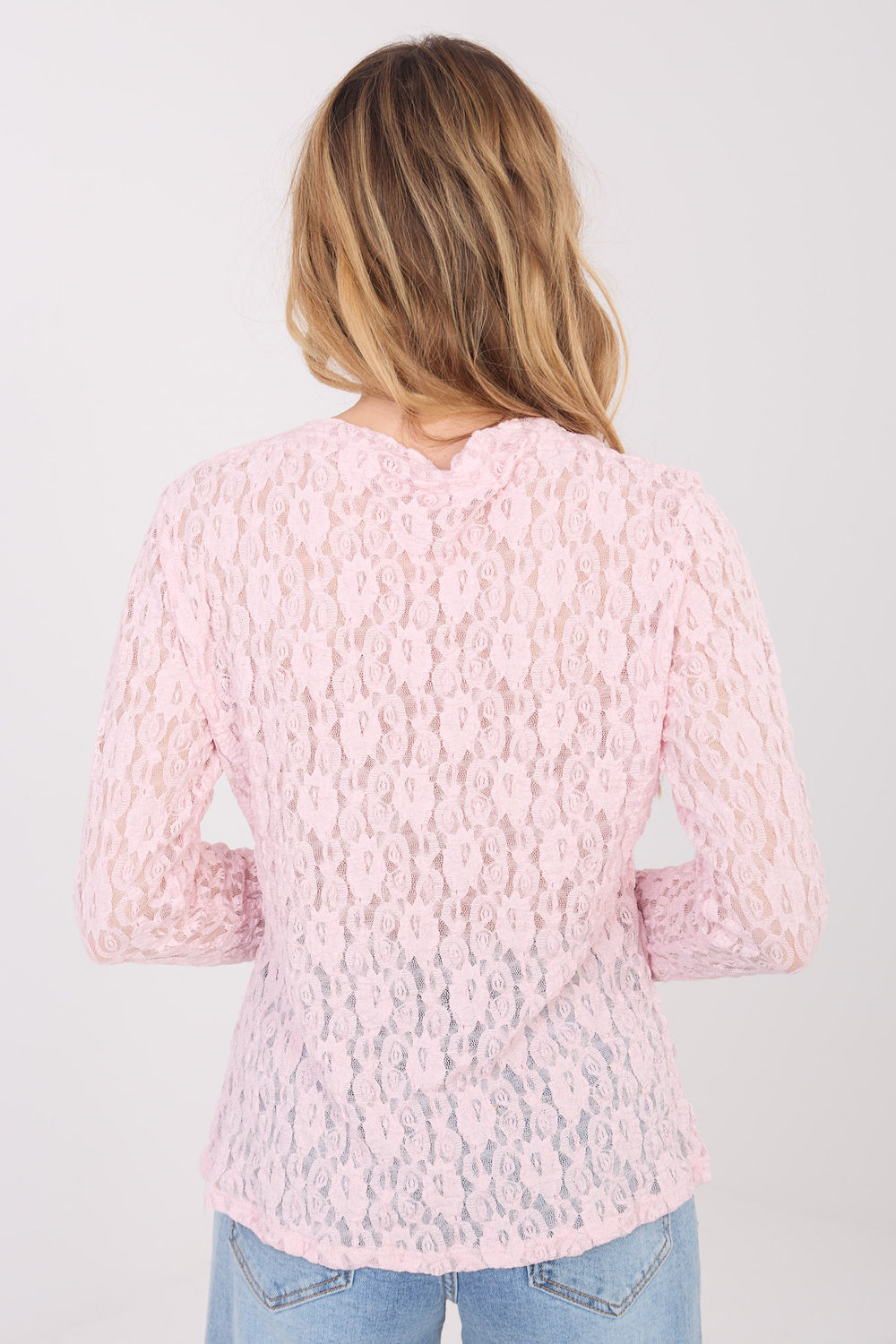 Bluzka Model IT-BZ-9962.98 Light Pink - Italy Moda - obrazek 3