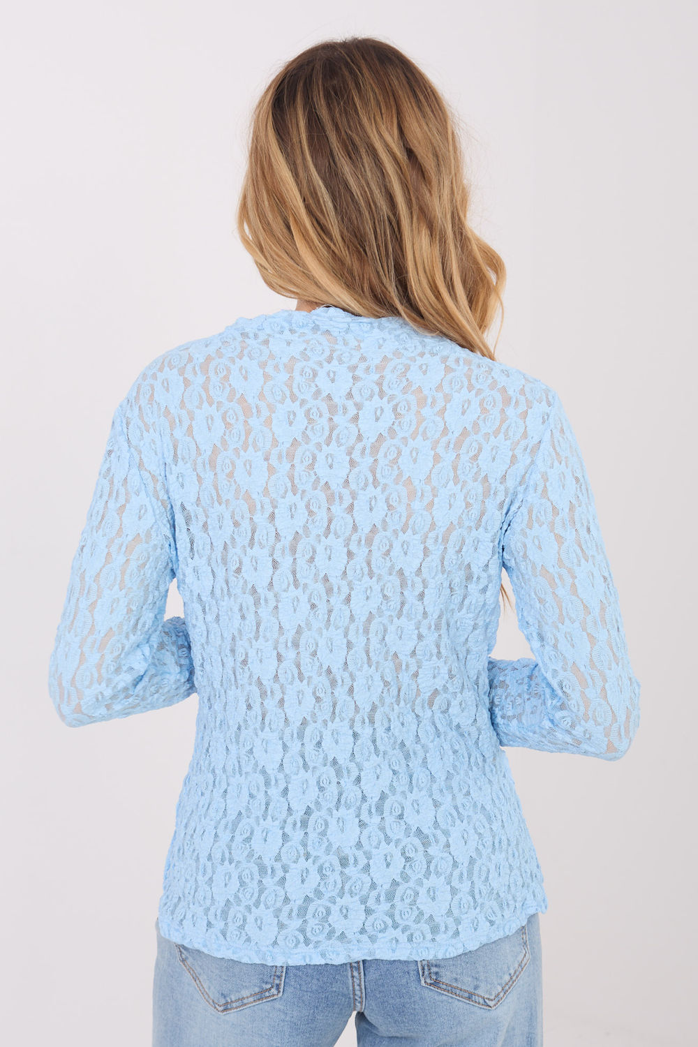Bluzka Model IT-BZ-9962.98 Light Blue - Italy Moda - obrazek 3