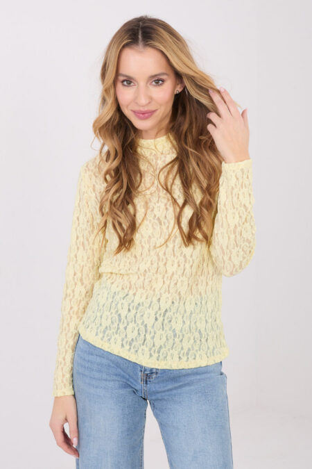 Bluzka Model IT-BZ-9962.98 Light Yellow - Italy Moda