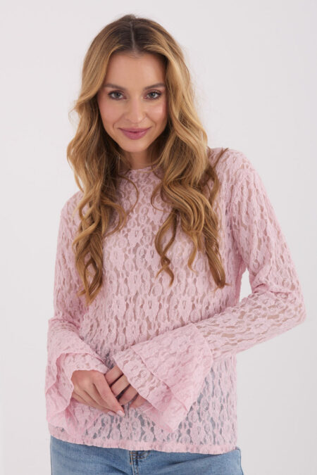 Bluzka Model IT-BZ-9970.97 Light Pink - Italy Moda