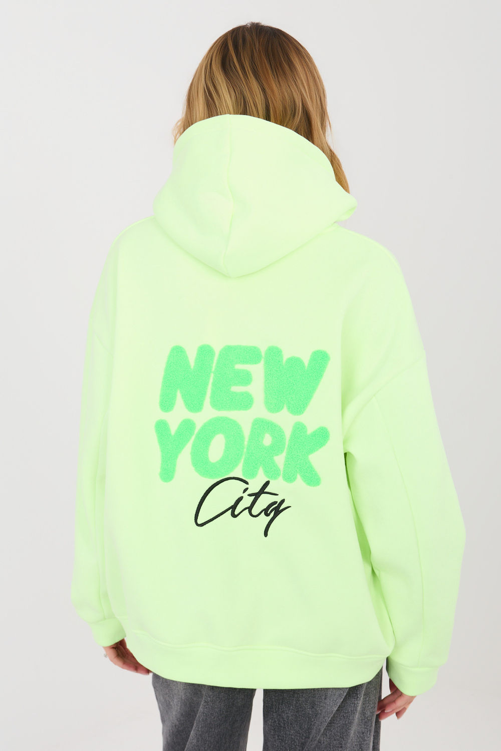 Bluza Damska Model MJ-BL-H2587.82 Fluo Green - Factory Price - obrazek 3