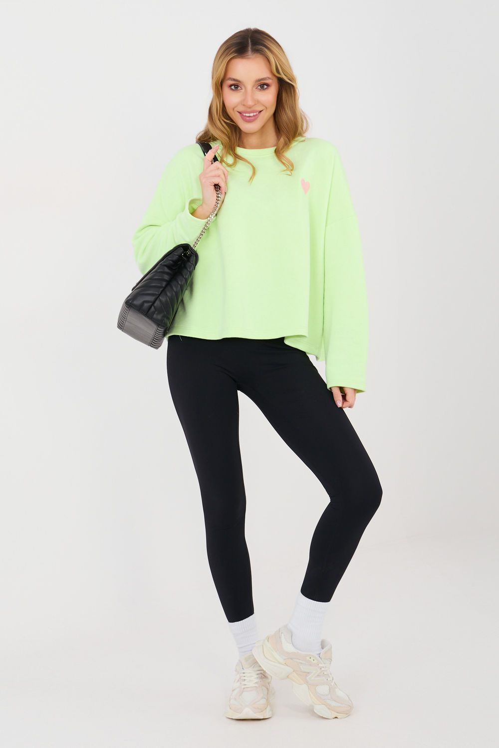 Bluza Damska Model MJ-BL-Q2101.84 Light Green - Factory Price - obrazek 2