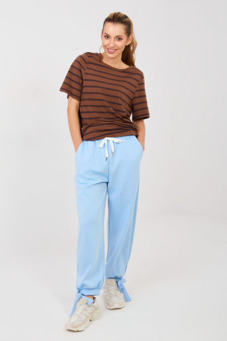 Spodnie Dresowe Model IT-SP-9987.16 Light Blue - Italy Moda