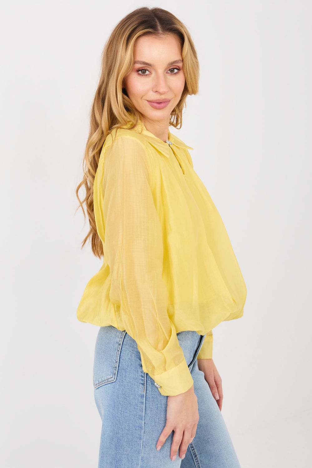 Bluzka Model IT-BZ-29261.08P Yellow - Factory Price - obrazek 2