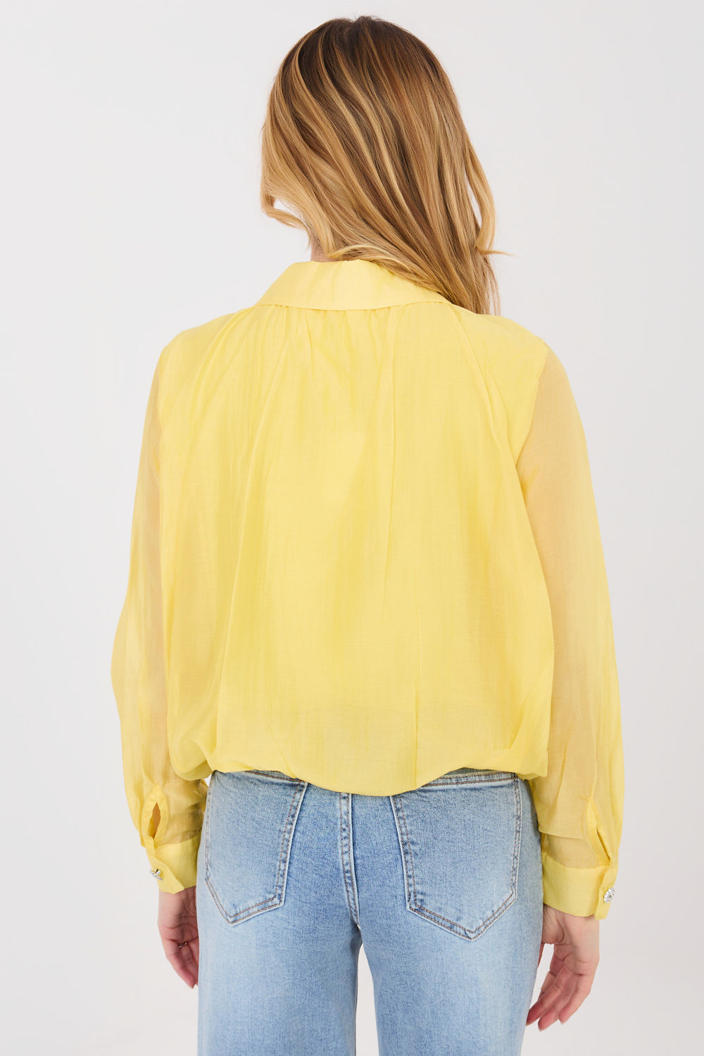 Bluzka Model IT-BZ-29261.08P Yellow - Factory Price - obrazek 3