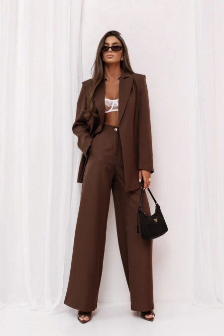 Spodnie Komplet Model Emma 475750308 Brown - LaBalancia
