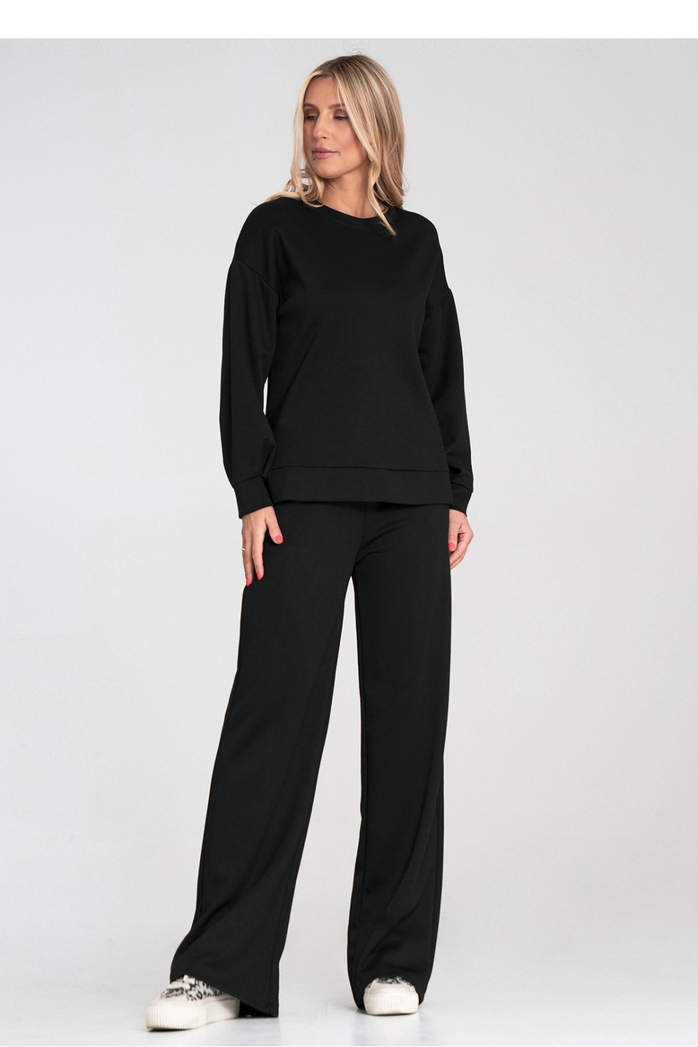 Bluza Damska Model M1203 Black - Figl - obrazek 2