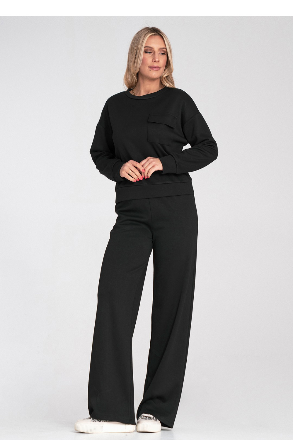 Bluza Damska Model M1202 Black - Figl - obrazek 2