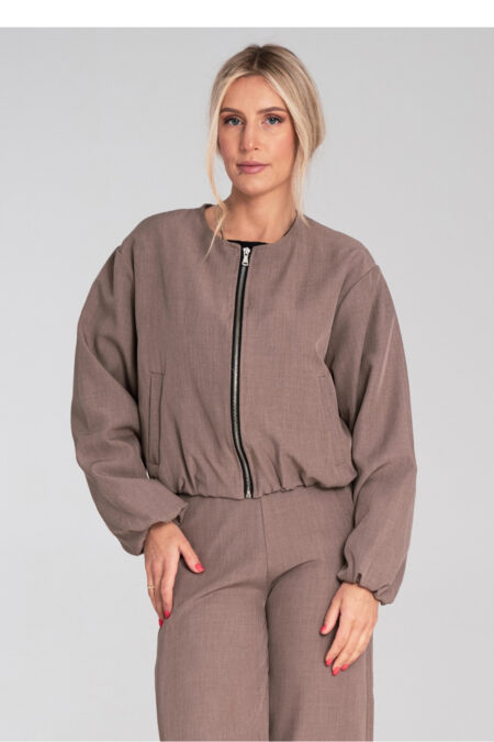 Kurtka Damska Model M1198 Brown - Figl