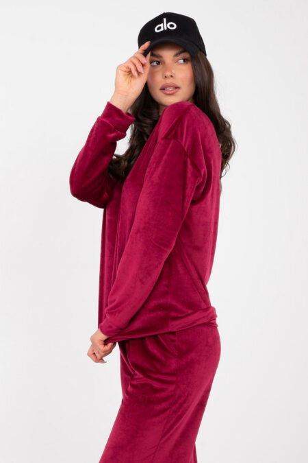 Spodnie Komplet Model LK-KMPL-509968.65 Bordo - Lakerta
