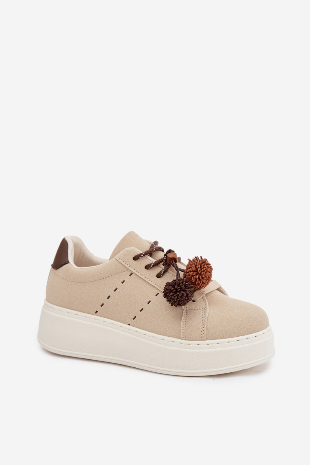 Buty Sportowe Model Corinna D-123 Beige - Step in style - obrazek 2