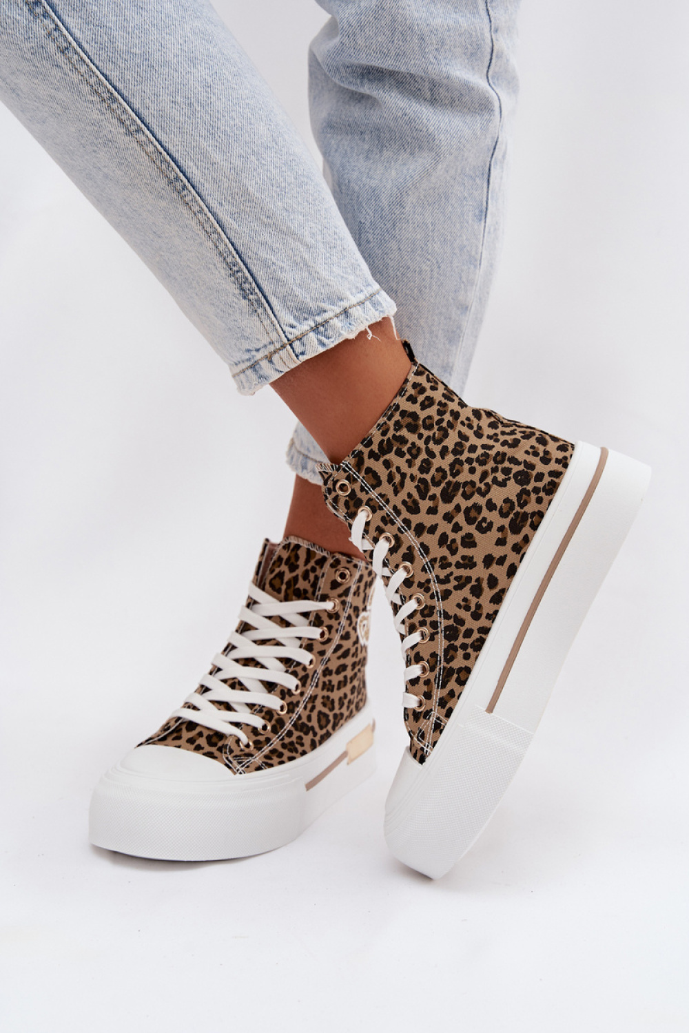 Trampki Model Meloria A88-211 Panterka - Step in style - obrazek 3