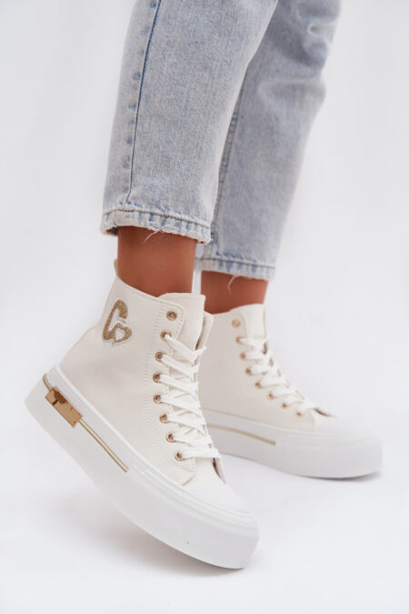 Trampki Model Meloria A88-211 White - Step in style
