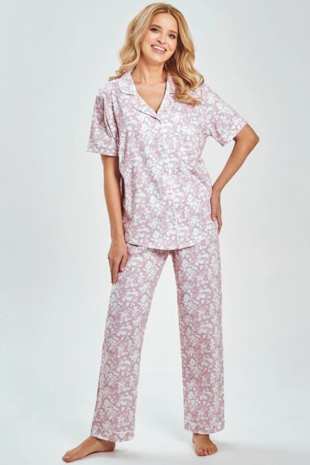 Piżama Damska Model Lora 3544 Powder Pink - Taro