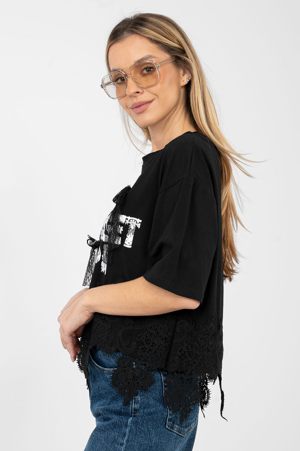 Bluzka Model IT-BZ-JL09.69 Black - Factory Price - obrazek 4