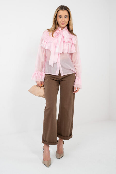 Koszula Damska Model IT-KS-28882.03 Light Pink - Factory Price