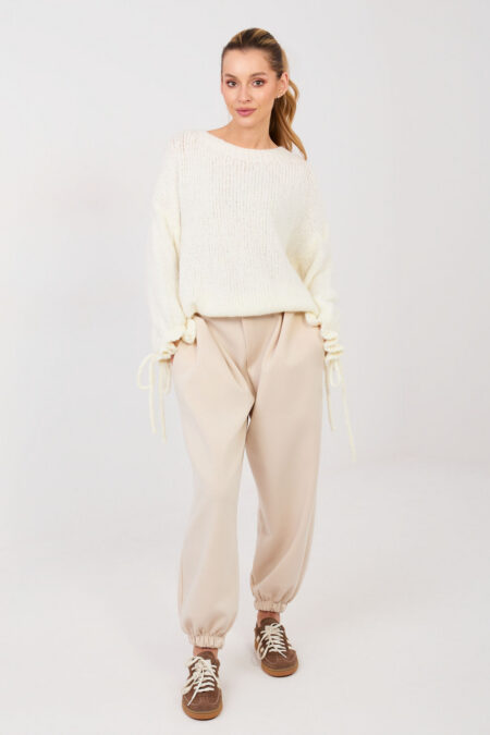 Spodnie Dresowe Model IT-SP-9995.16P Light Beige - Italy Moda