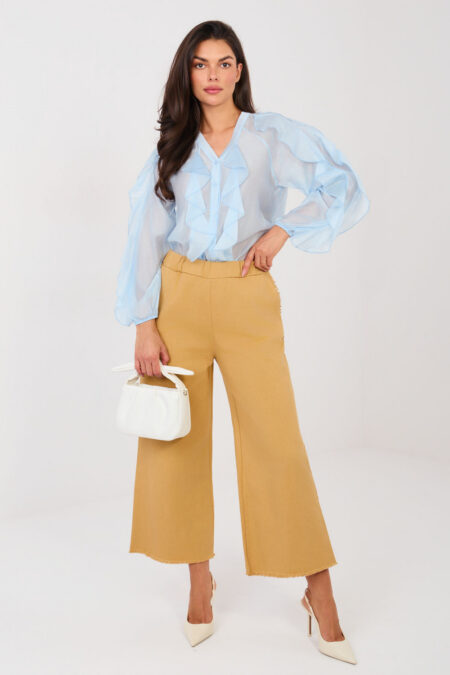 Spodnie Damskie Model IT-SP-FL9997.76 Camel - Italy Moda