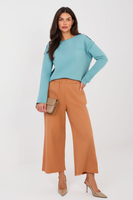Spodnie Damskie Model IT-SP-FL9997.76 Dark Orange - Italy Moda
