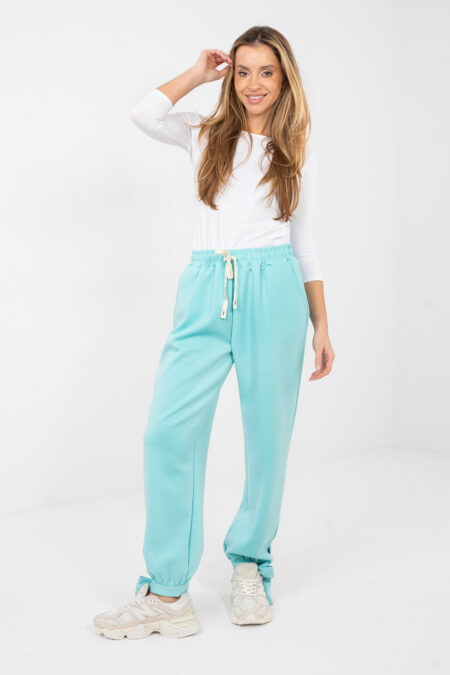 Spodnie Dresowe Model MI-SP-P6845.68 Mint - Italy Moda