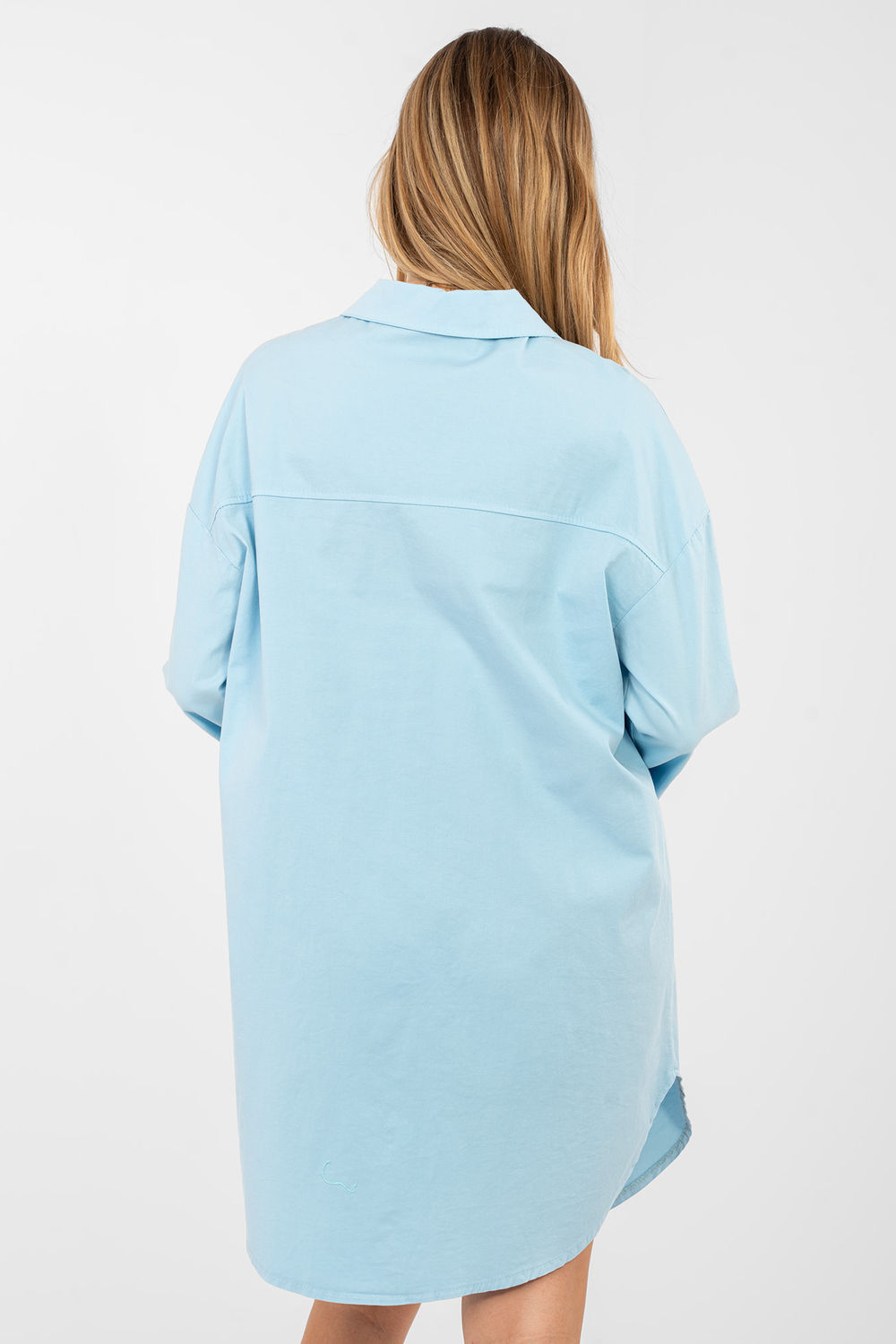 Sukienka Model IT-SK-FL6071.70 Light Blue - Rue Paris - obrazek 3