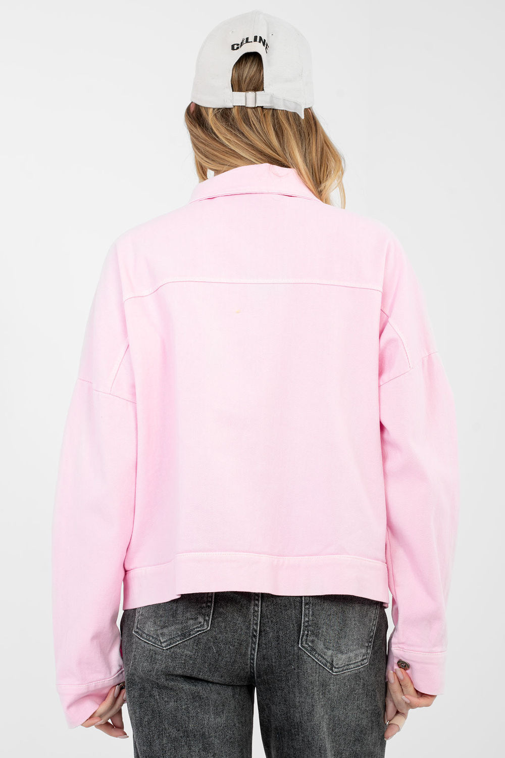 Kurtka Damska Model IT-KR-FL9568.29P Light Pink - Rue Paris - obrazek 3