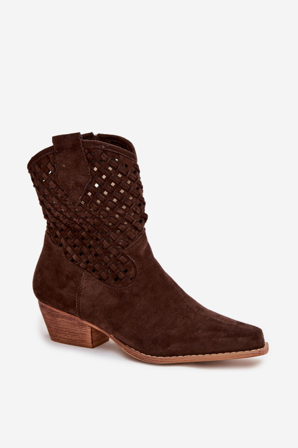Botki Model Ferissa C-744 Czekolada - Step in style - obrazek 2