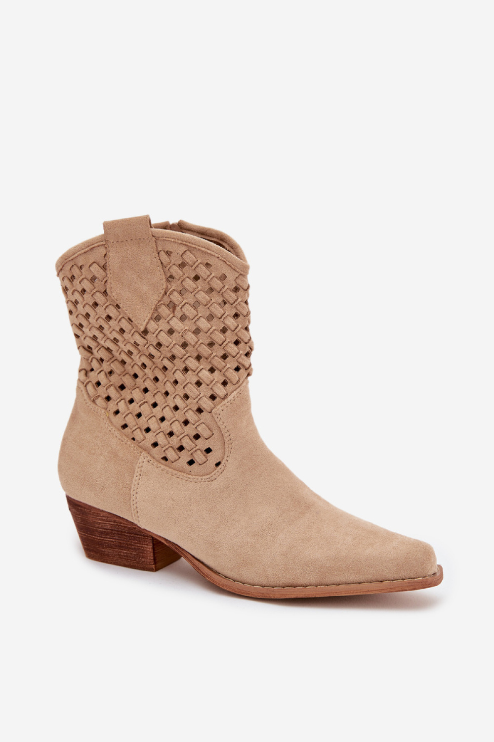 Botki Model Ferissa C-744 Beige - Step in style - obrazek 2