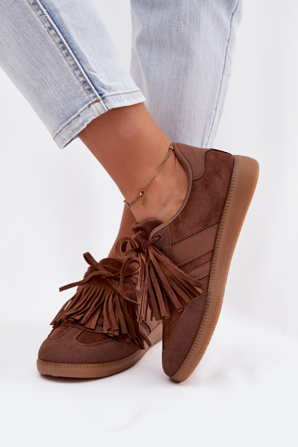 Buty Sportowe Model Dorivelle 9052 Brown - Step in style - obrazek 3