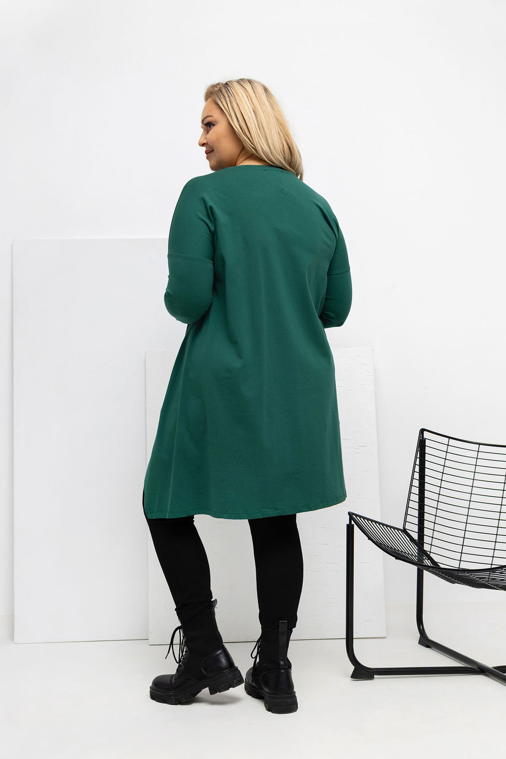 Bluzka Model RV-BZ-7054-1.06 Dark Green - Relevance - obrazek 2