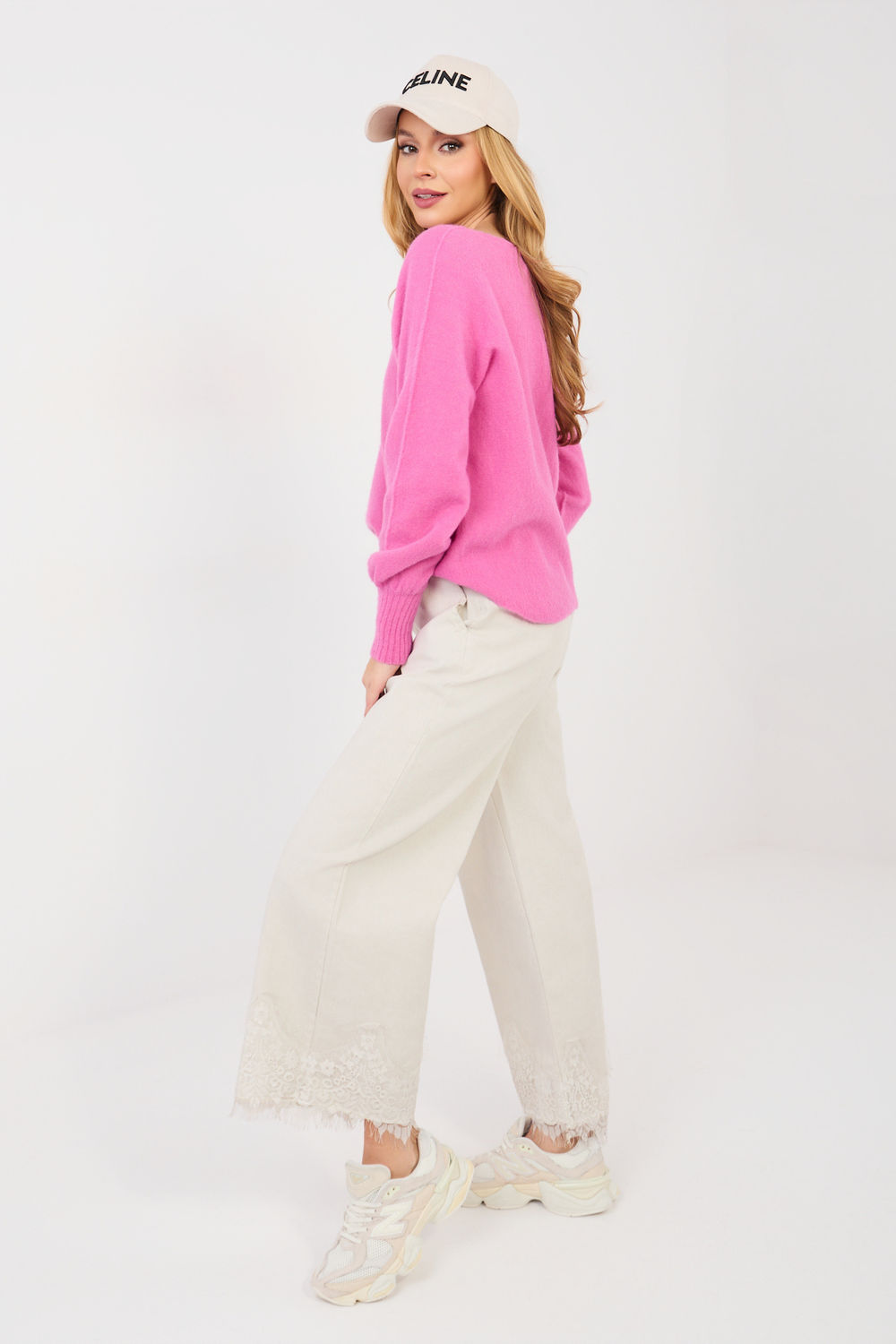 Spodnie Damskie Model IT-SP-FL9995.57 Light Beige - Rue Paris - obrazek 2