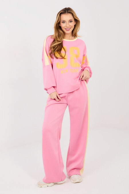 Spodnie Komplet Model IT-KMPL-22177.20P Pink - Rue Paris