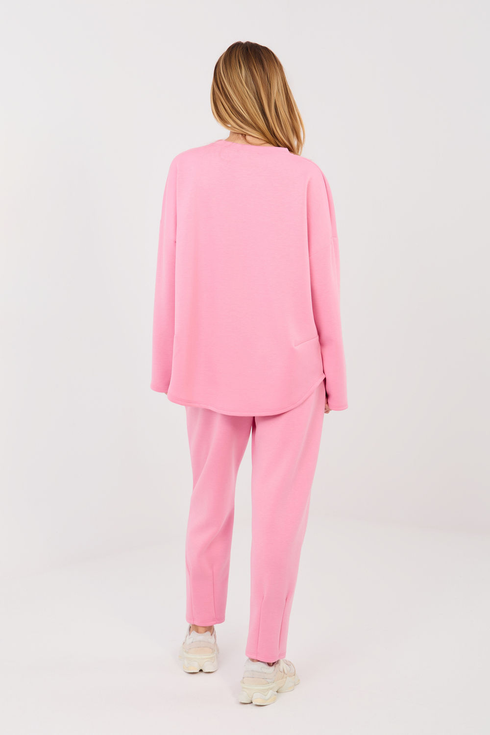 Spodnie Komplet Model IT-KMPL-20583.09P Pink - Rue Paris - obrazek 3