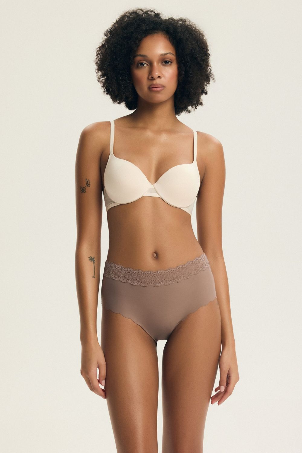 Komplet Figi Model Polly 44418 2pack Beige/Coffe - Henderson - obrazek 2